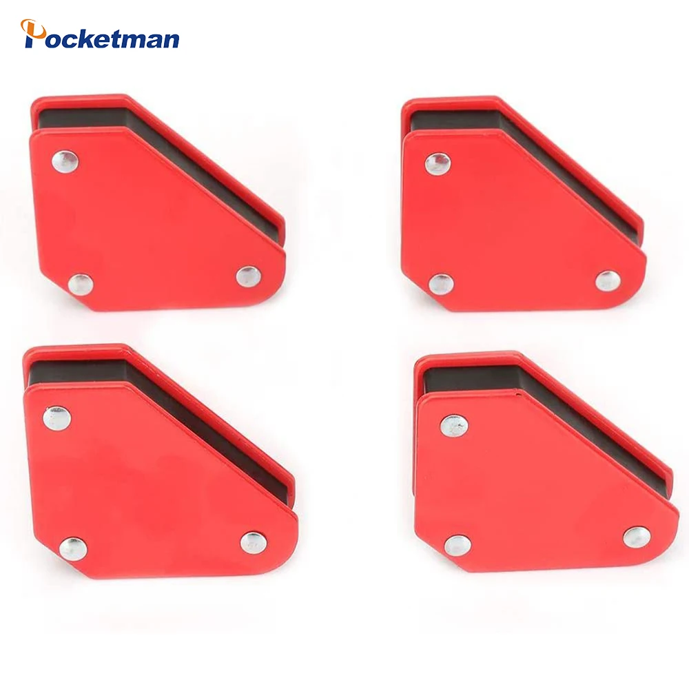 

4pcs Welding Holder Welding Holder Triangle Welding Positioner Fixed Angle Tool Welding Accessories Adsorption Gravity 9Lb