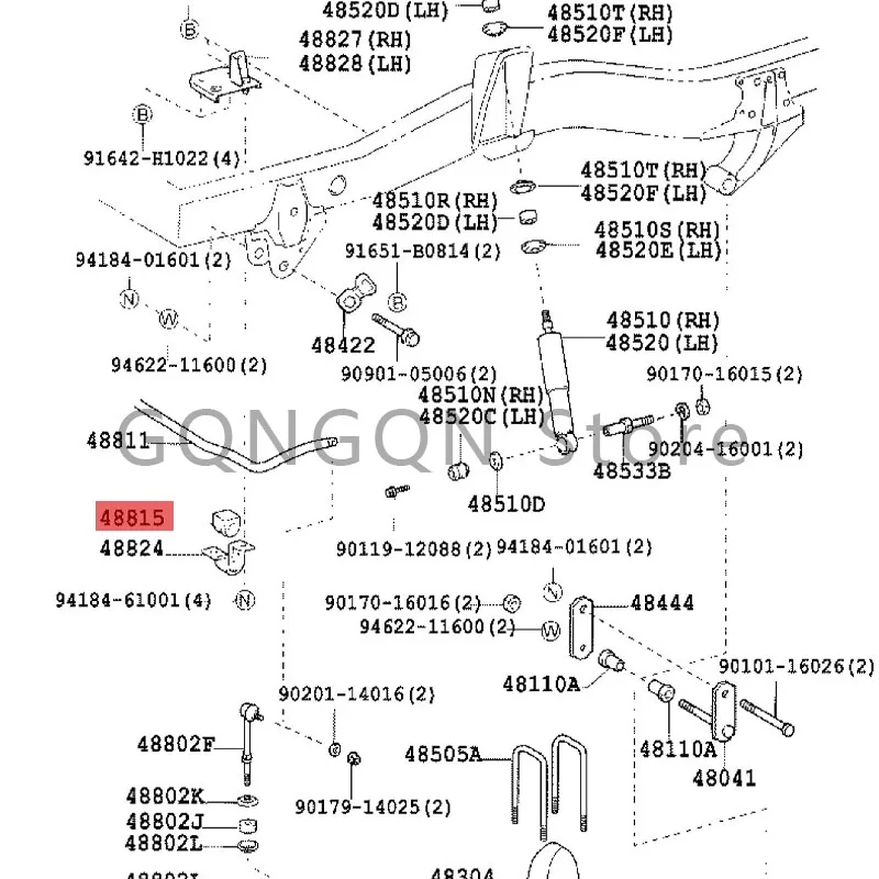 

Передняя тяга подвески для автомобиля rubber 2001- 2020 Toy ot aCR OWN Передняя тяга Подвески rubber