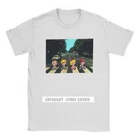 earthbound abbey road t shirts harajuku mens discount t shirts mother rpg ness lucas giygas video game funny t shirt