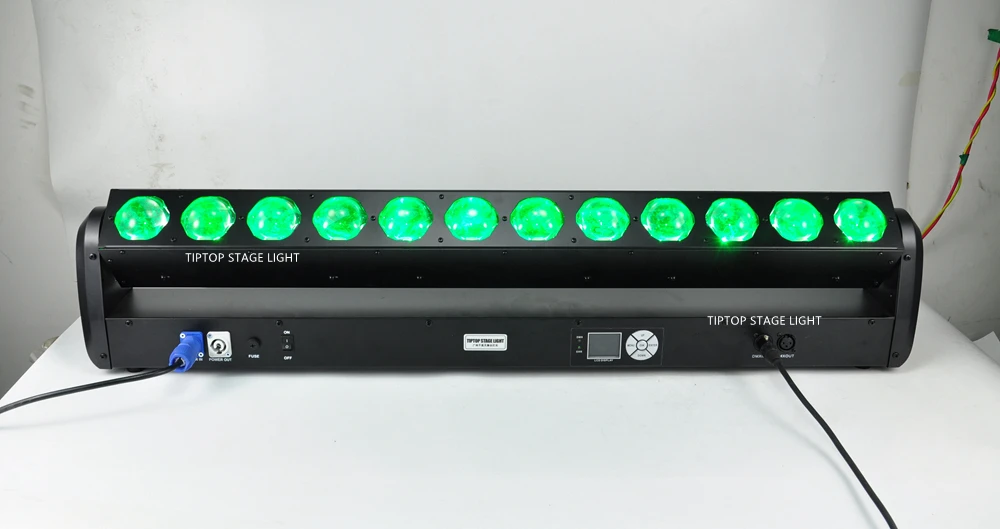 Светодиодная лента Gigertop Bar RGBW с цветным лучом подвижная головная лампа 12x30 Вт