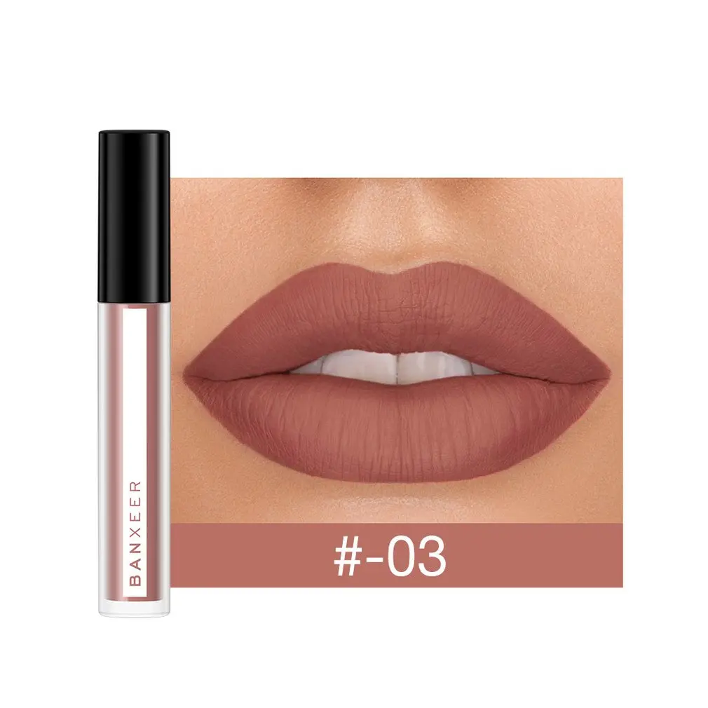 Banxeer долговечная матовая глазурь для губ не выцветающая антипригарная чашка