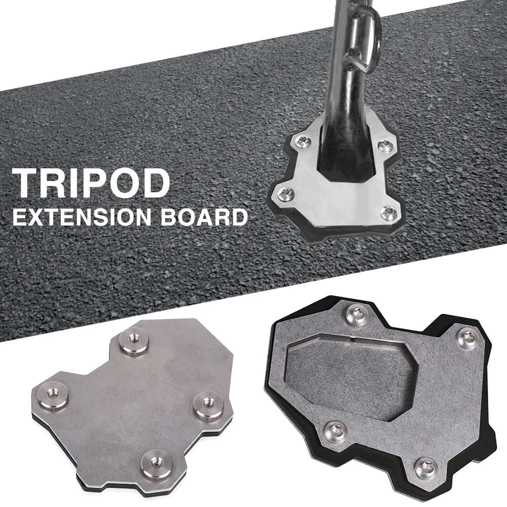 

For Suzuki V-strom DL 1000XT 2014-2019 2018 2017 Motorcycle Side Stand Enlarger Plate Pad Kickstand Extension Protection DL1000