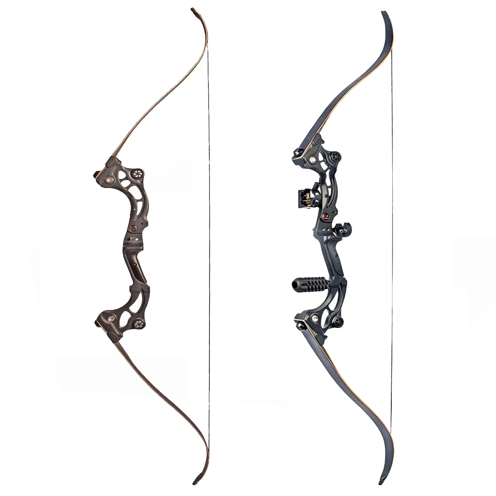 

64 Inches Recurve Bow 20 Lbs Draw Length 32 Inches with Arrows for Right Hand User Archery Hunting Shooting
