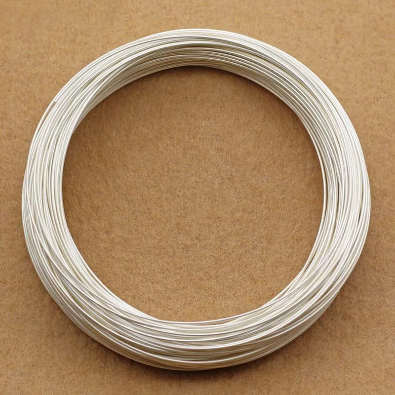 Цепочка из настоящего чистого серебра 925 пробы металлическая Серебряная