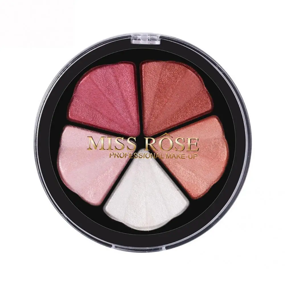 5Colors Eyeshadow Palette Matte Shimmer Soft Touch Long Lasting Waterproof Pigmented Brighten Eyes Makeup Cosmetics Accessories - купить по