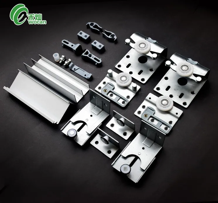 Аксессуары для раздвижных дверей шкафа тяжелый шкив подвесные дверные колеса