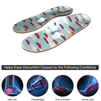 eva foot pain relief flat foot orthopedic insole sports running foot relief foot arch support plantar fasciitis insole