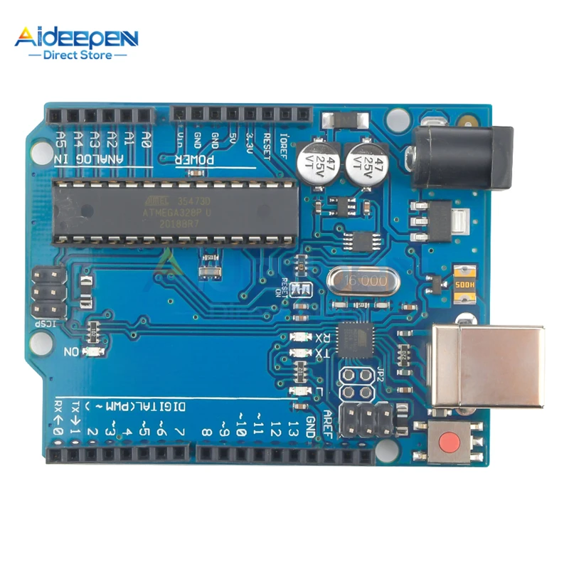 Плата микроконтроллера ATmega328P Mega328p плата Atmega16U2 совместимый модуль R3 замена CH340g