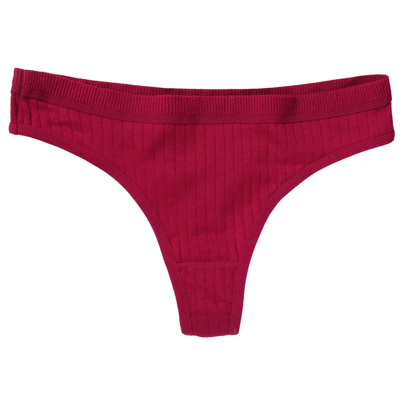 

Sexy Lingerie Women's Cotton G-String Thong Panties String Underwear Women Briefs Pants Intimate Ladies Low-Rise 1 piece