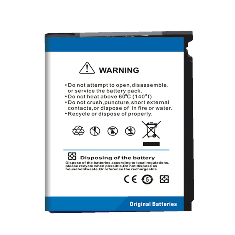Аккумулятор LOSONCOER AB653039CU 1600 мАч для Samsung U900 E958 S7330 F609 U800E быстрая