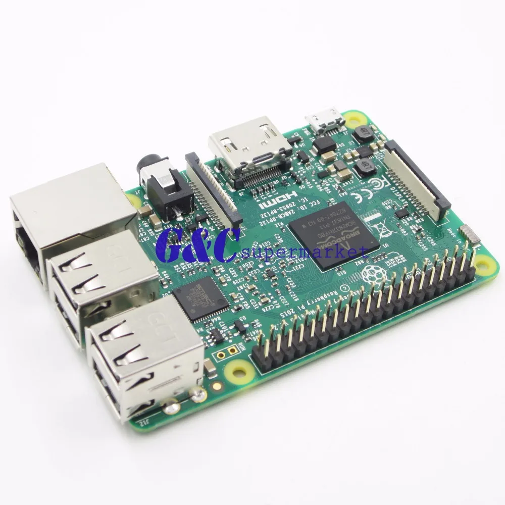 1 шт. для Raspberry pi 3 набор сделай сам + прозрачный акриловый чехол мини вентилятор