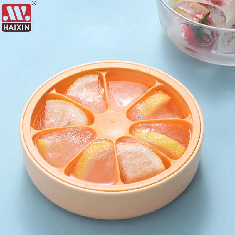 

HAIXIN NEW Perfect Ice Cube Silicone circular Maker Form Cake Pudding Chocolate Molds Easy to Remove Ice Trays Fade Resistant