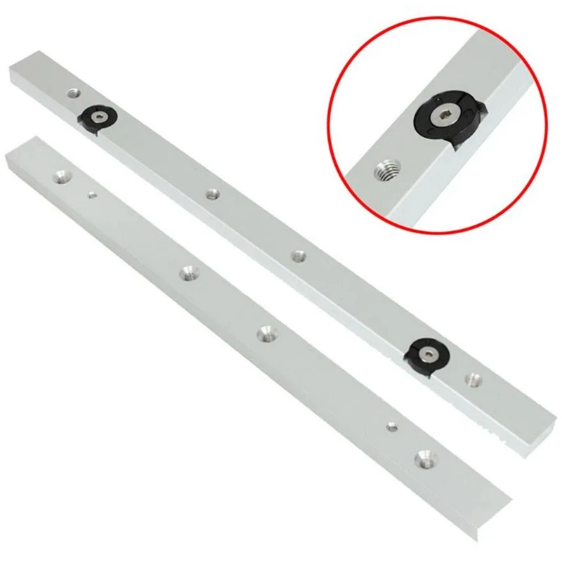 Ползунок для направляющей из алюминиевого сплава 300 мм с кольцом или без