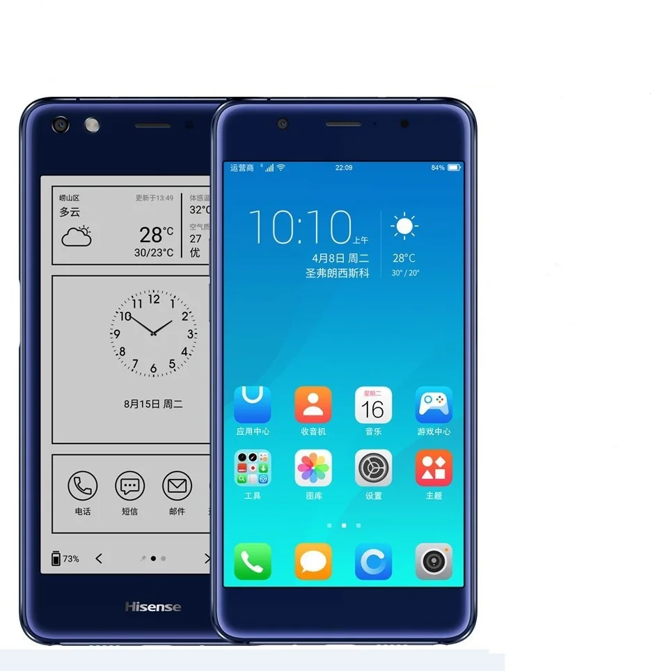 Оригинальный Hisense S9 телефон 4G LTE двойной экран мобильный 64G смартфон 5