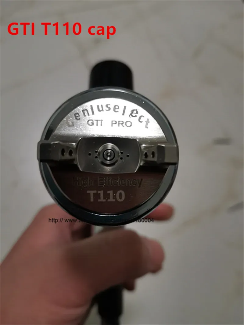 Профессиональный GTI/TTS pro lite Золотой Краскораспылитель TE20/T110 1,3 мм сопло распылитель краскопульт на водной основе Воздушный Распылитель
