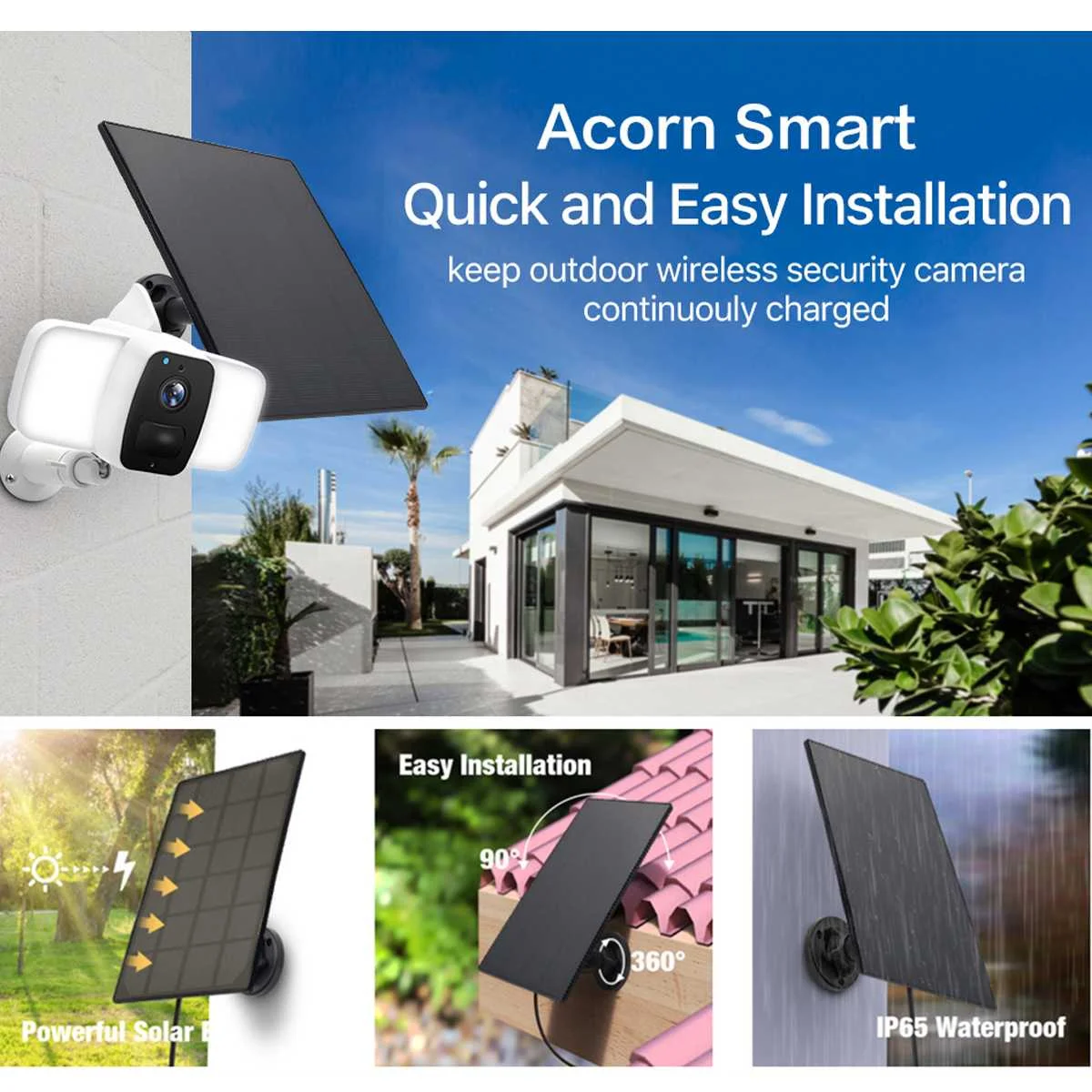 Высокоэффективная монокристаллическая солнечная панель 3 м кабель Micro USB