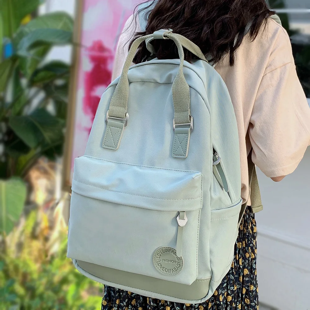 

Женская книга Harajuku рюкзак класса люкс для девочек Kawaii школьная сумка студента колледжа женский рюкзак милые ручки модная женская сумка, мод...