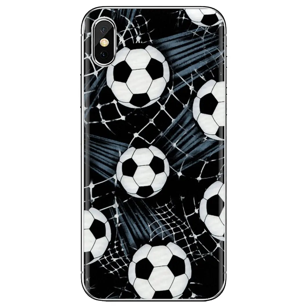 Силиконовый чехол для Huawei P8 P9 P10 P20 P30 P Smart 2019 Honor Mate 9 10 20 8X 7A 7C Pro Lite футбольный мяч на