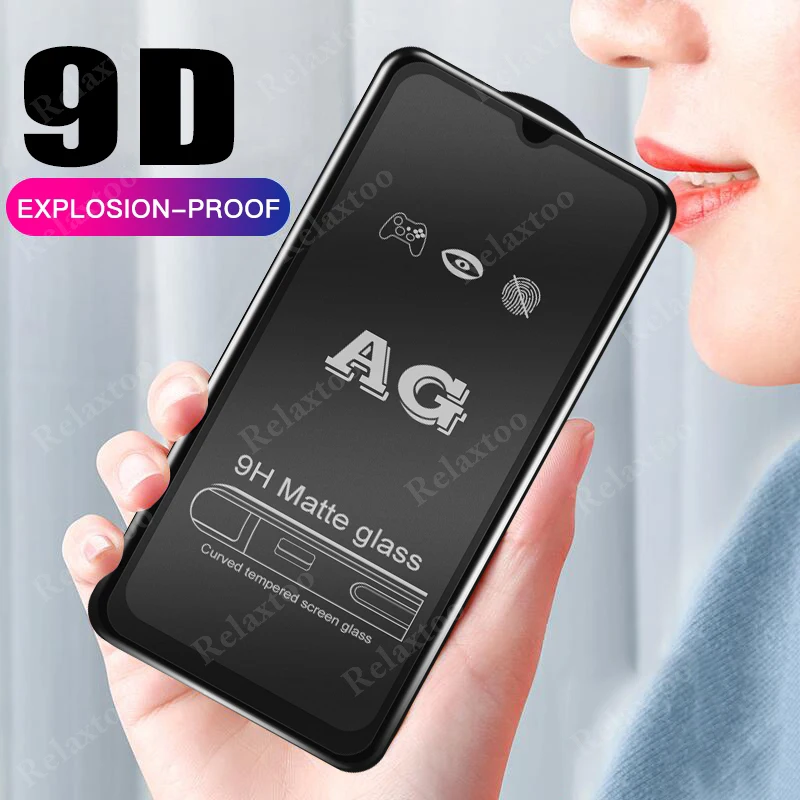 Матовое матовое защитное стекло полное покрытие для Samsung Galaxy A20S A30S A50S A51 A71 A81 A01