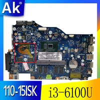 for lenovo 110 15isk notebook motherboard biwp4 p5 la d562p cpu i3 6100u 4gb ram gpu r5 m430 2g 100 test work free shipping
