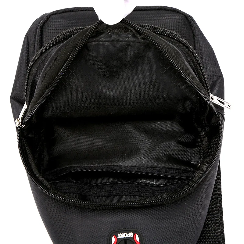 Luxury Brand Chest Bag USB Messenger Crossbody Bags for Men Shoulder Sling Waterproof Short Trip mobile phone bag |
