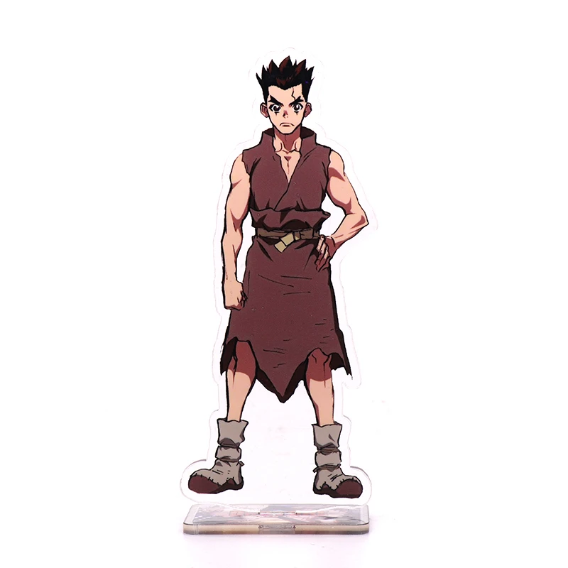 Милый аниме Ishigami Senkuu мультфильм Dr.STONE печатная фигурка на акриловой подставке
