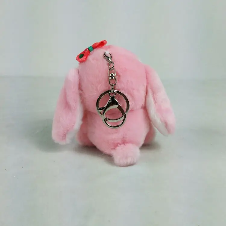 FXM розовый кролик персонаж плюшевый брелок креативная анимационная сумка
