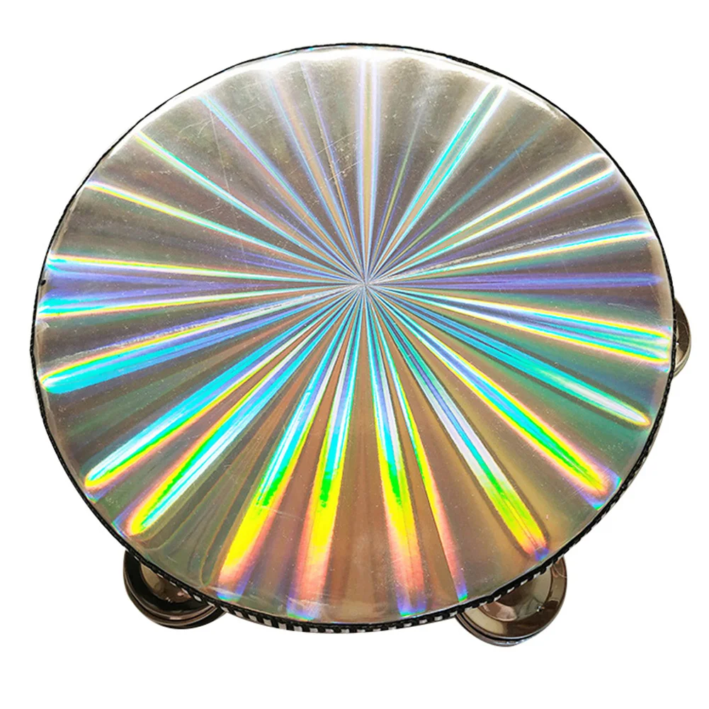 8 10 дюймов музыкальный Тамбурин барабан круглые перкуссионные Jingles портативные