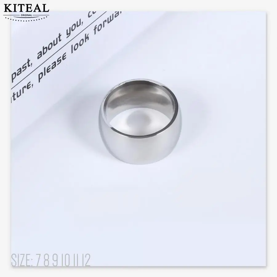 KITEAL 2021 new best friends 18KGP Gold Filled size 7 8 female ring for male Cool glossy opal men jewelry | Украшения и