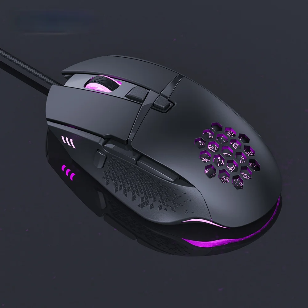 

PC Laptop Wired Gaming Mouse 7200 DPI Computer Mouse Gamer USB Ergonomic Mause With Cable For PC Laptop optical Mice Backlit