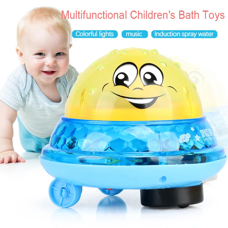 Детские Игрушки для ванны музыкальные Светодиодные Красочные Lihgts