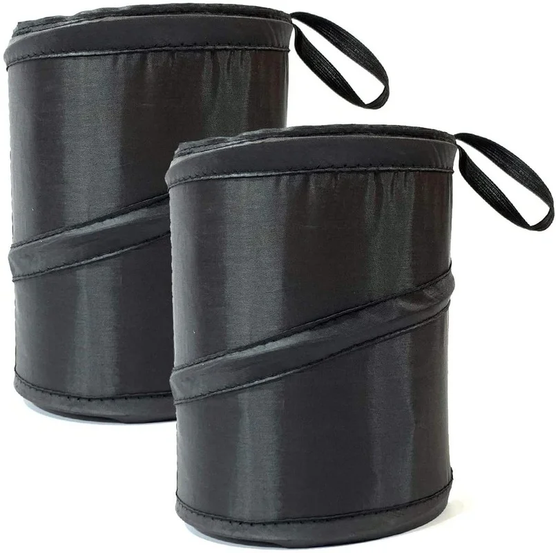 

Portable Car Seat Back Garbage Bag Oxford Cloth Foldable Hanging Car Auto Trash Can Dust Holder Case Box Car Styling Accessories