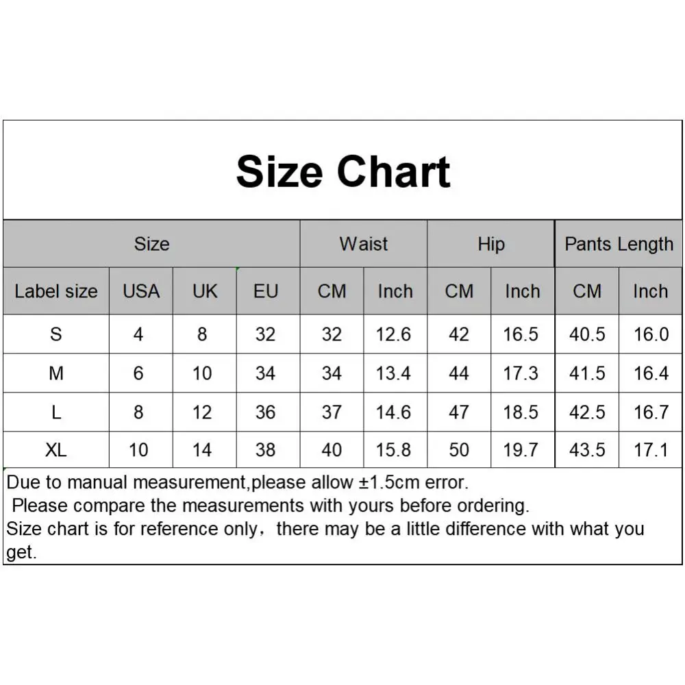 

Summer Shorts Women Solid Color High Waist Hip Lift Tight breathable and skin-friendly Fifth shorts Elastic Skinny Shorts