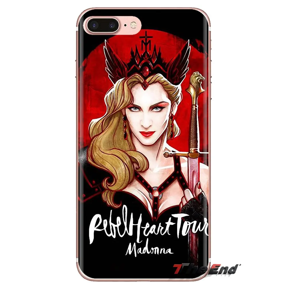 Rebel Heart USA Sexy Lady Madonna Phone Housing For Xiaomi Mi3 Samsung A10 A30 A40 A50 A60 A70 Galaxy S2 Note 2 Grand Core Prime |
