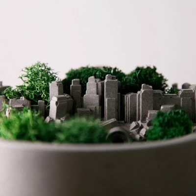 przy HP0037 3D Silicone Molds Flower pot DIY Craft Handmade cement Mould concrete mold desk decoration moulds