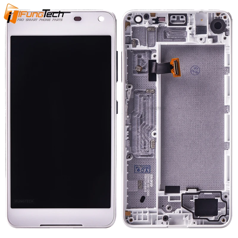Новый ЖК дисплей для Nokia Lumia 650 RM 1152 1154 1109 сенсорный экран дигитайзер сборка рамка