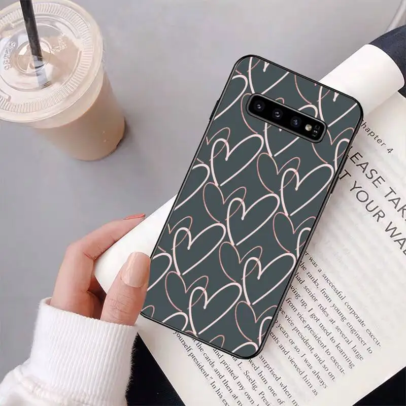 Чехол для телефона с принтом в виде сердца Babaite чехол Samsung Galaxy S20 S10 Plus S10E S5 S6 S7edge S8 S9