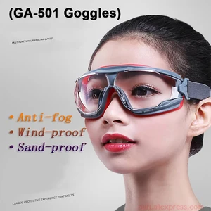 GA501 Анти-туман защитные очки Анти-пыль и ветронепроницаемые песок против жидких брызг очки анти-ударные рабочие защитные очки