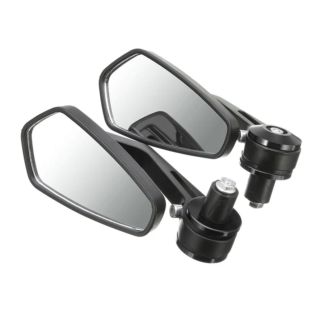 

Rear View Side Mirror Handle Bar End Universal Motorcycle 7/8'' 22mm Aluminum