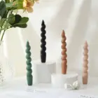 2 шт., Декоративные Ароматические свечи в форме спирали