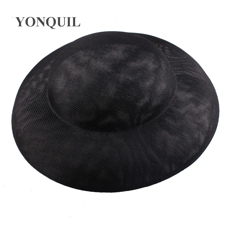 Круглая шляпа Sinamay с имитацией тарелки аксессуары для волос сделай сам 30 х30 см