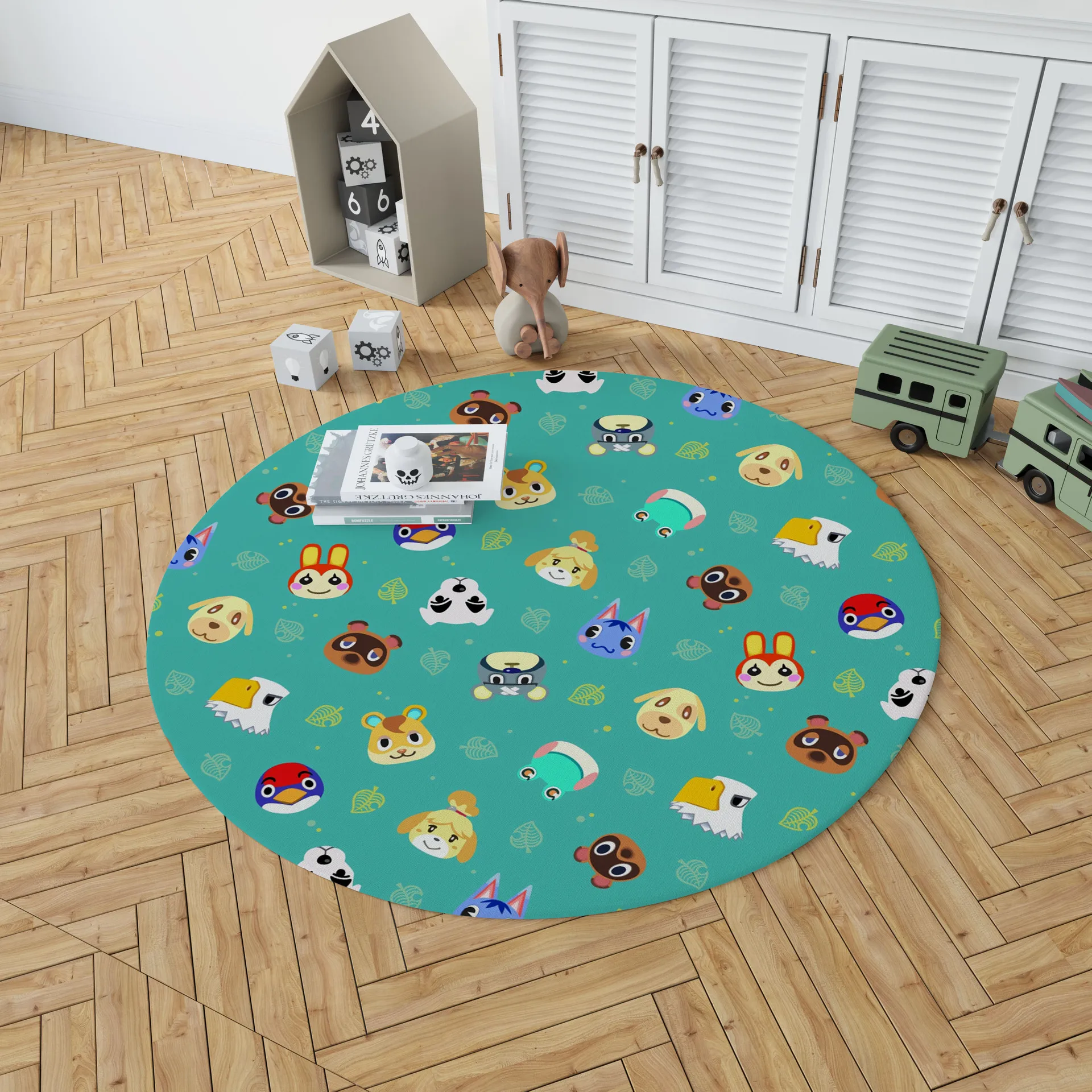 2020 животные пересечение новые горизонты плюшевый ковер нескользящий фланелевый