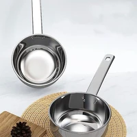 stainless steel noodle pot kitchen accessories aluminum pot tableware pan home cooking tools milk pot non stick pan