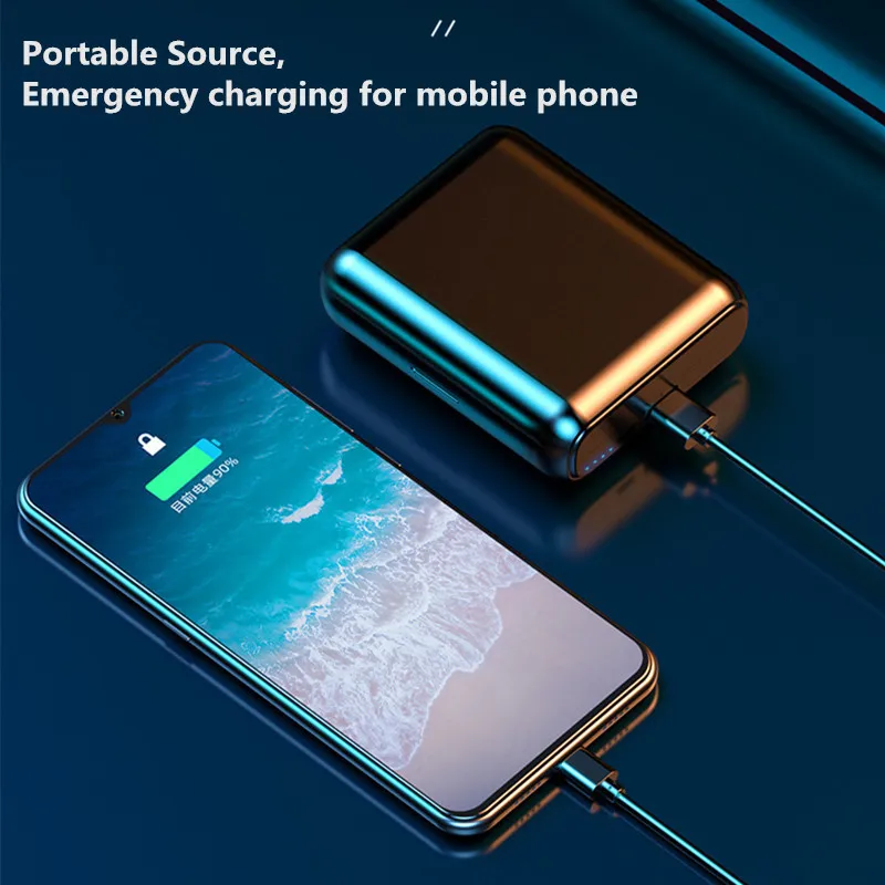 

Waterproof Bluetooth Headset Wireless Headset with Active Noise Reduction Hands-free Bluetooth Headset with Charging Case