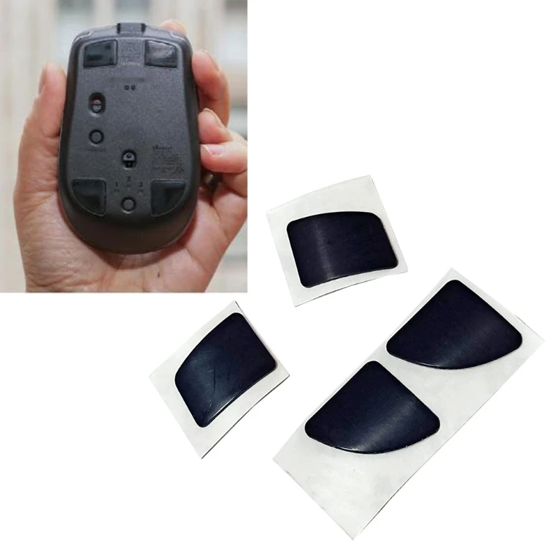 

1Set Mouse Skates Replacement Glide Feet Pads Black Mouse Feet Sticker for logitech MX Anywhere2 / 2S Mouse Gaming Mouse