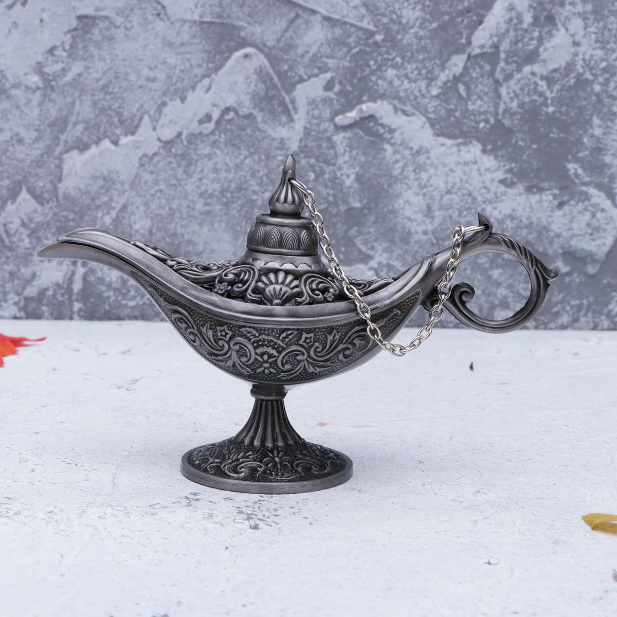1 шт. ароматическая горелка Aladdin лампа желая лампа металлическая ароматическая печь Ароматический диффузор настольное украшение ароматическая горелка для дома и офиса