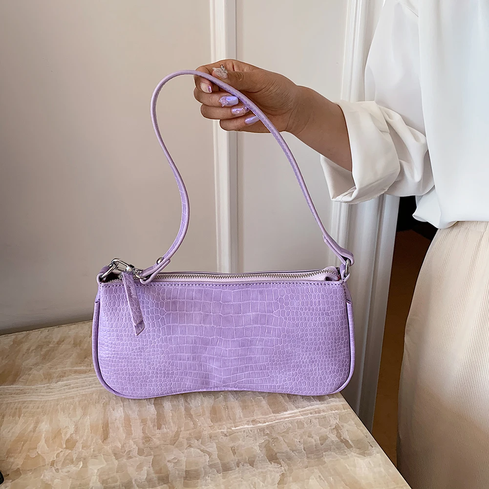 Дропшиппинг женские сумки мессенджеры в стиле ретро с крокодиловым узором