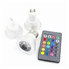 Светодиодные RGB-лампы E27 E14 GU10 GU5.3 MR16, 3 Вт