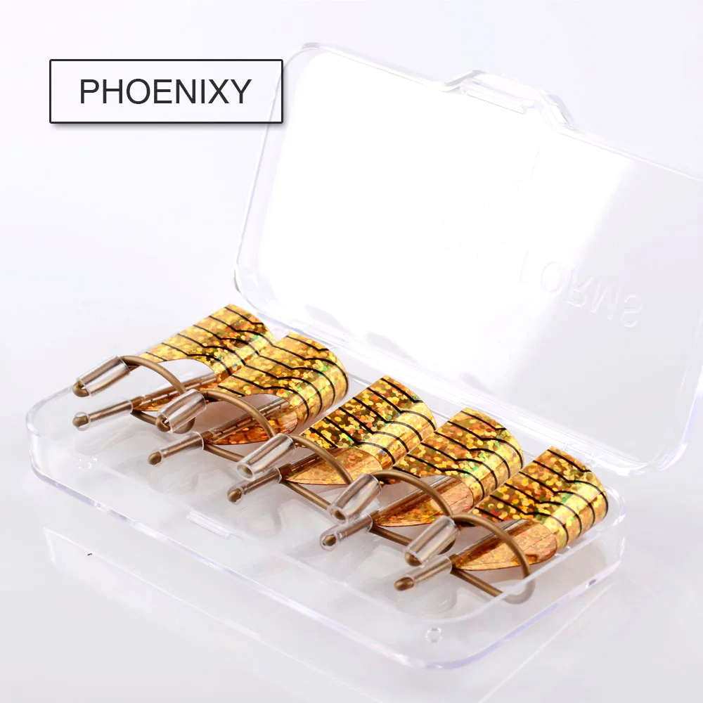 Professional French Nail Form Tips Art Acrylic Tip Gel Nails Sticker Extension Curl For Polish Guide | Красота и здоровье