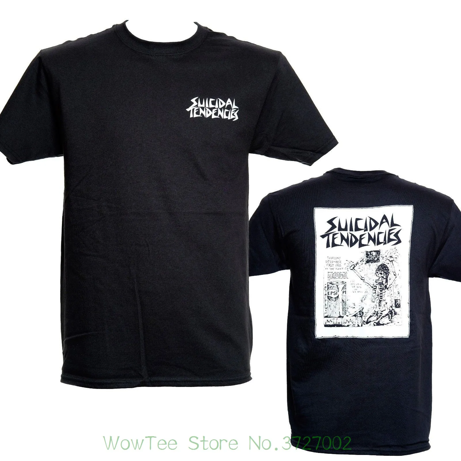 

Suicidal Tendencies Institutionalized Official T-Shirt New M L Xl Male Designing T Shirt